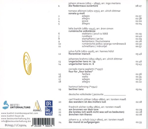 CD "Lieder und Tänze" – Bild 2